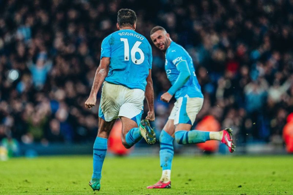 Gol Rodri selamatkan Manchester City dari kekalahan saat lawan Chelsea