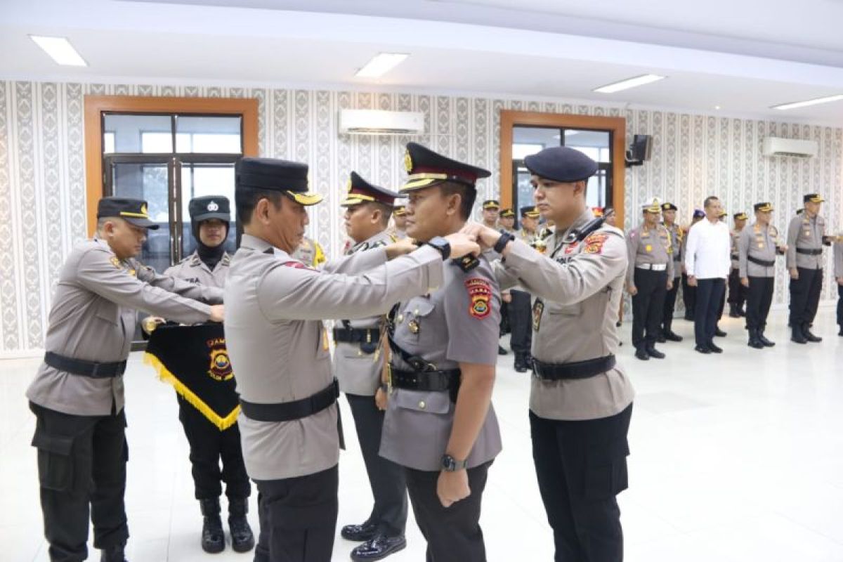 Kapolda Jambi pimpin Sertijab Kapolres Tanjabbar