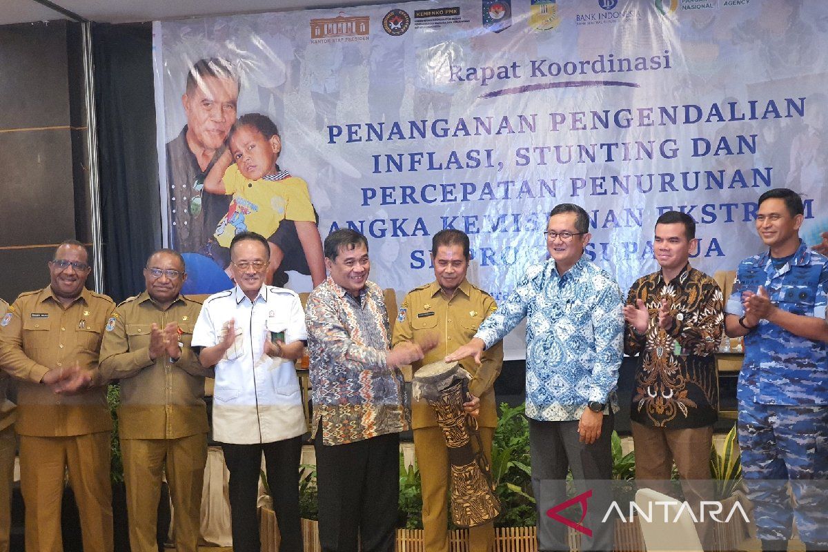 Gubernur Papua ajak kepala daerah berperan aktif kendalikan Inflasi