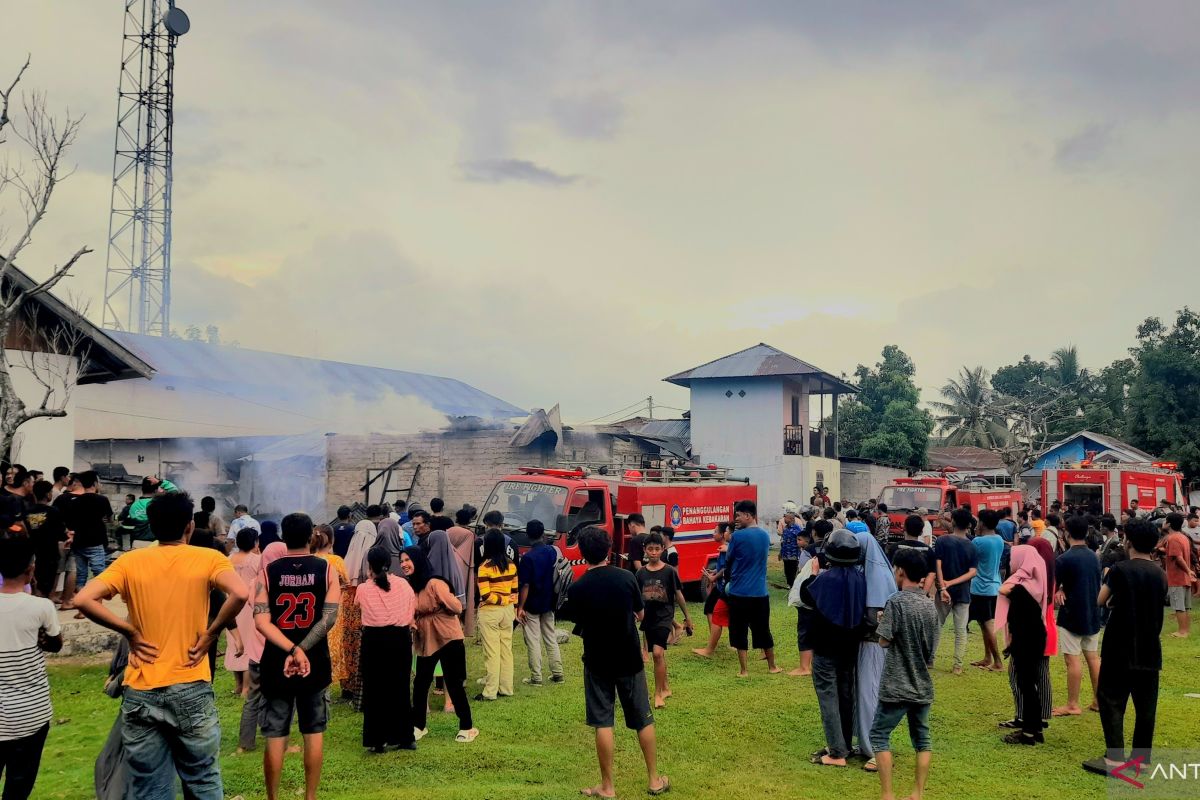 Kebakaran dua rumah terjadi di Kota Gorontalo