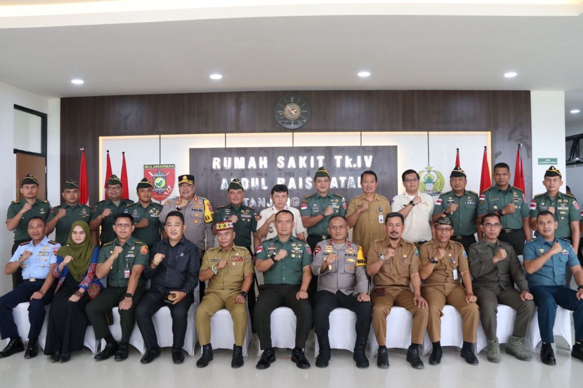 Wakapolda Kaltara hadiri peresmian RS TK. IV Abdul Rais Fatah Tanjung Selor Kesdam VI/Mlw