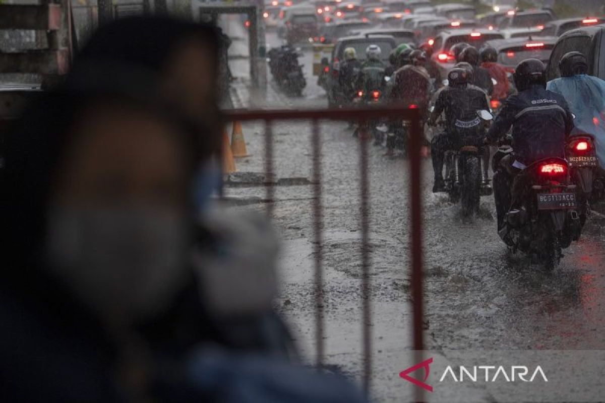 BMKG: Sejumlah wilayah Indonesia berpotensi hujan sedang hingga lebat