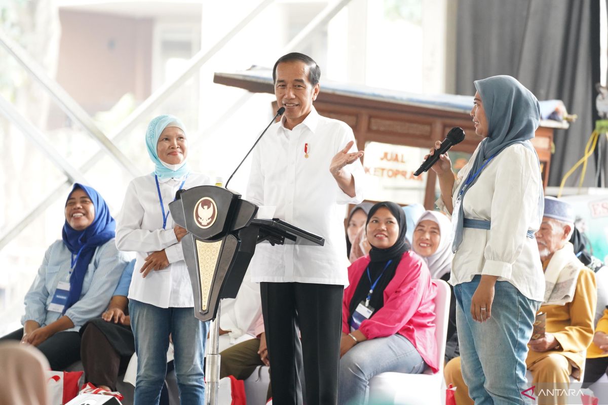 Presiden Jokowi ajak nasabah PNM disiplin kembangkan usaha