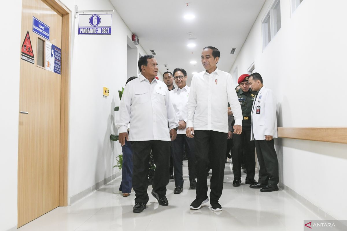Prabowo akan terima kenaikan pangkat kehormatan dari Presiden Jokowi