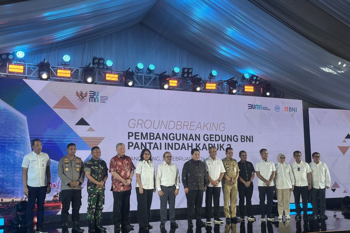 BNI lakukan groundbreaking gedung perkantoran di PIK 2 di Banten