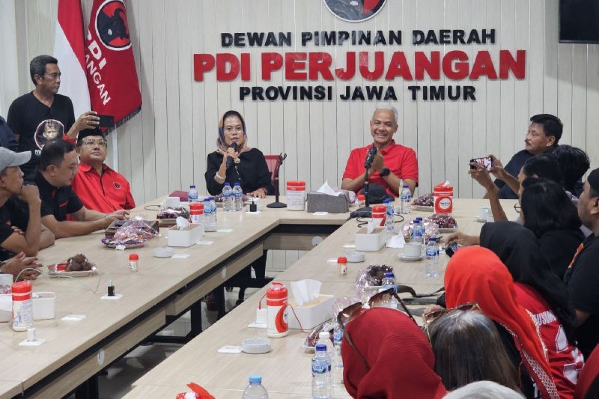 Ke Jatim, Ganjar Pranowo motivasi kader PDIP