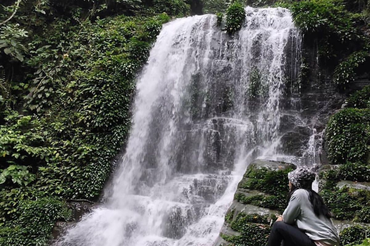 Objek wisata air terjun Batarius dibuka