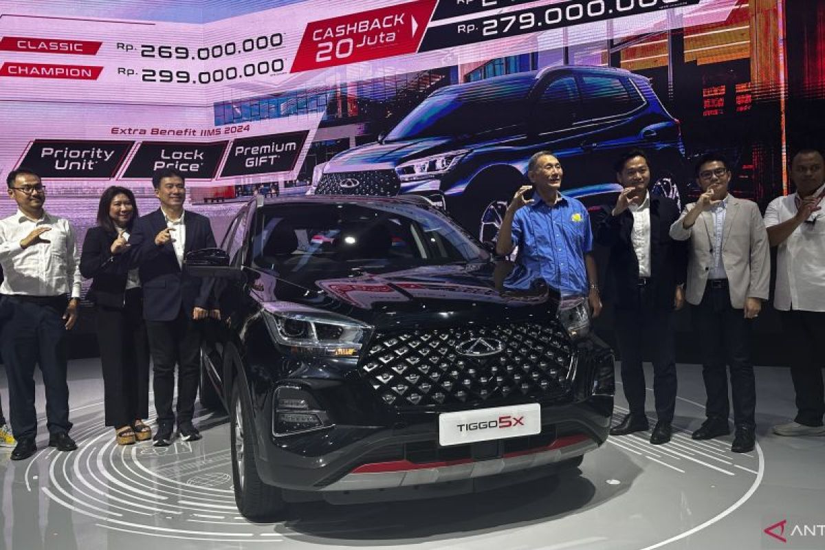 Chery umumkan harga Tiggo 5x mulai Rp249 juta, khusus di IIMS 2024