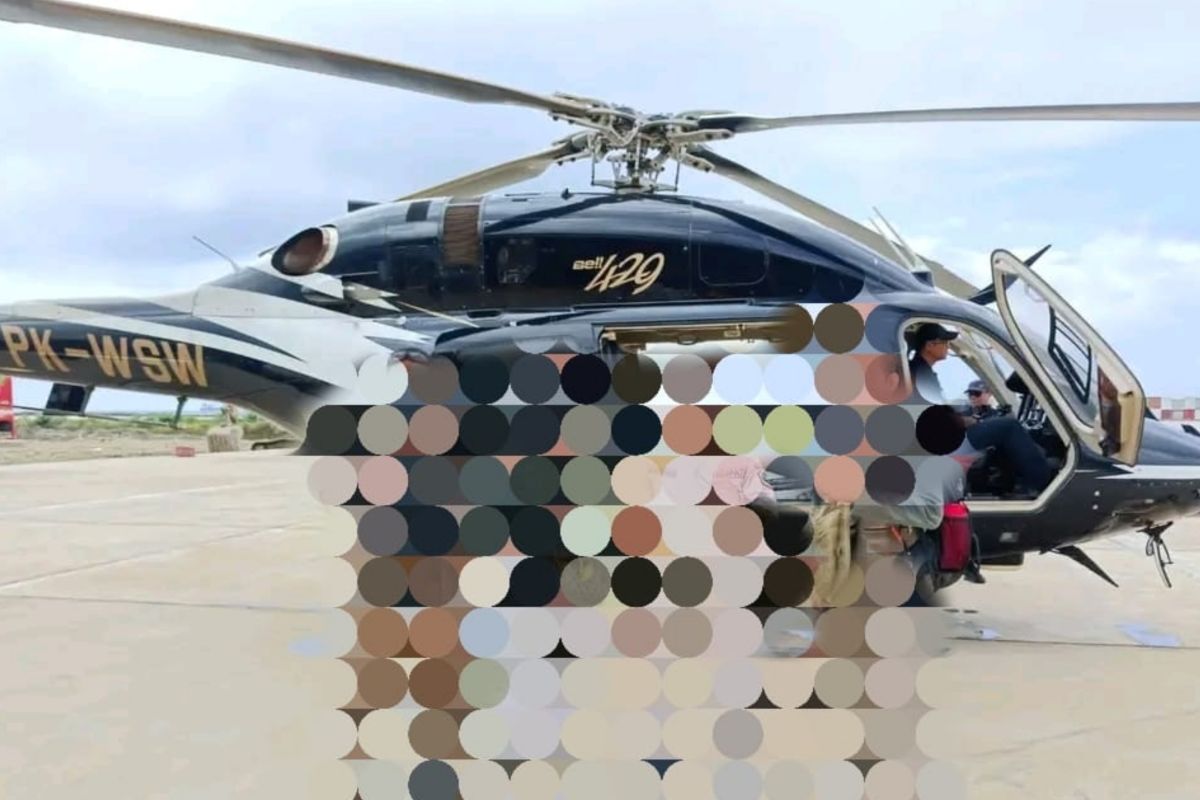 Helikopter WBN hilang kontak di hutan Halmahera Maluku Utara