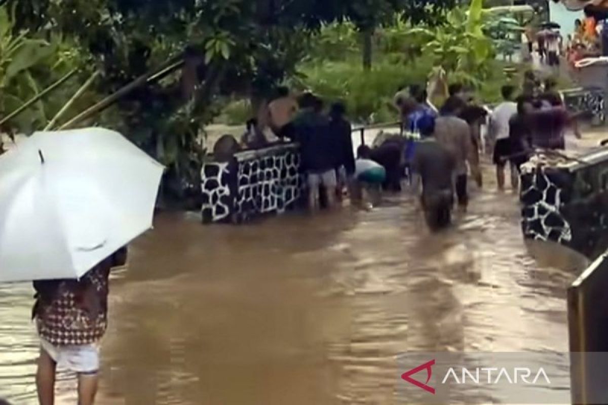 Sejumlah rumah warga di Kabupaten Serang terendam banjir