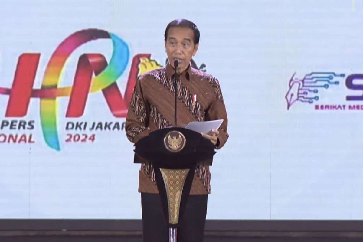 Jokowi berpesan agar insan pers jaga pilar demokrasi dan berinovasi