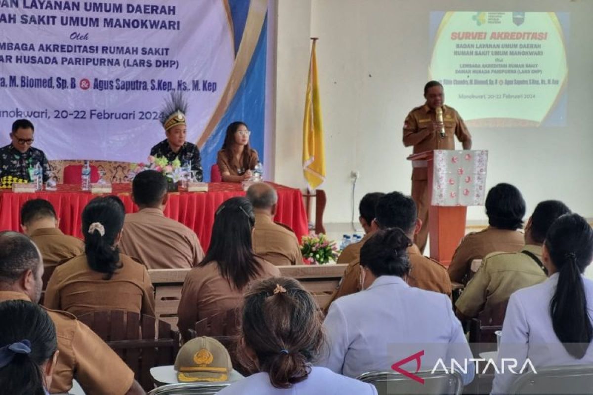 LARS DHP Kemenkes survei akreditasi paripurna RSUD Manokwari