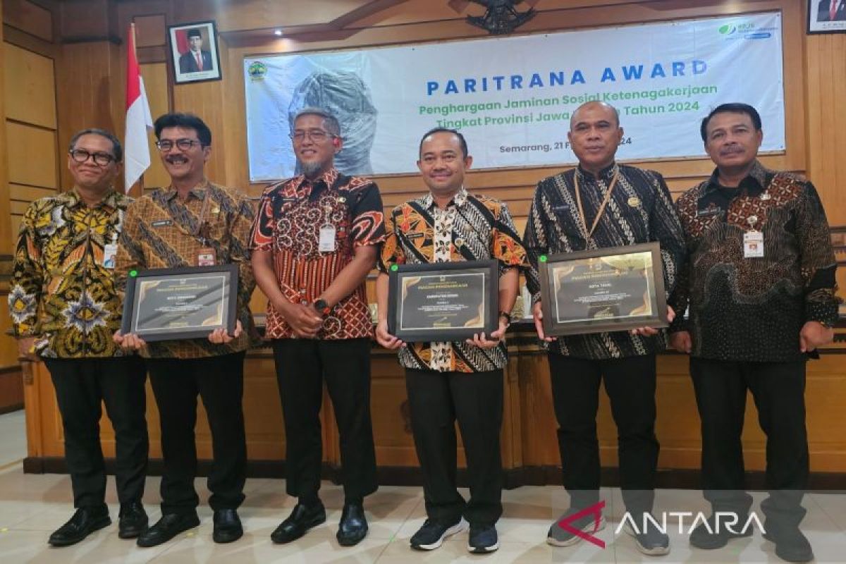 Kota Semarang borong enam Paritrana Award 2024