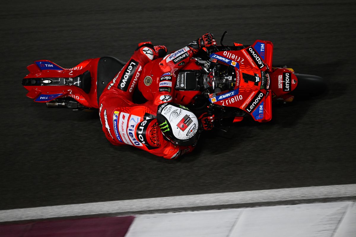 MotoGP: Pembalap Bagnaia dominasi tes pramusim di Qatar