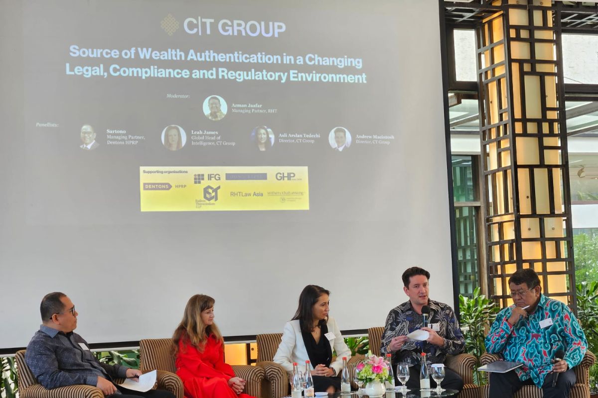 CT Group luncurkan layanan otentikasi sumber kekayaan di Indonesia