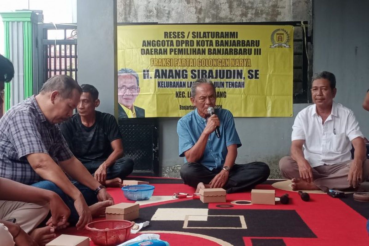 Anggota DPRD Banjarbaru Anang Sirajuddin siap realisasikan aspirasi warga
