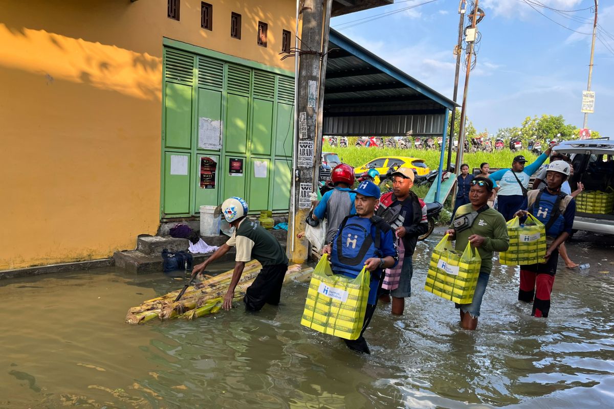 Human Initiative Jawa Tengah salurkan bantuan untuk para korban banjir