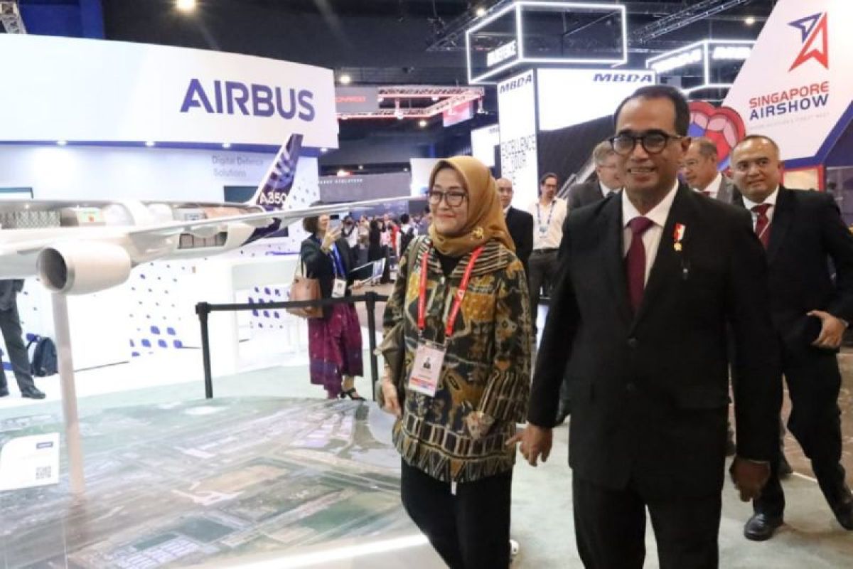 Kemenhub buka peluang Airbus kembangkan industri penerbangan di Indonesia