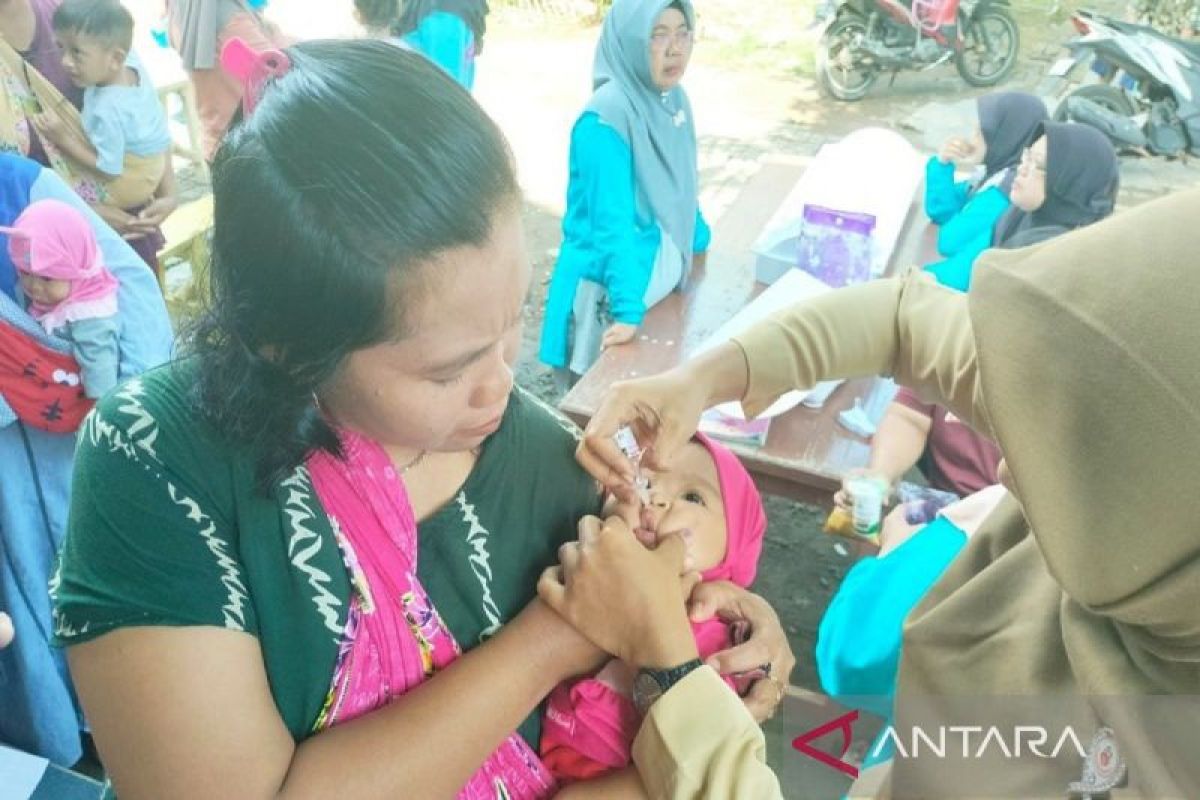 58.011 anak di Batang sudah imunisasi polio