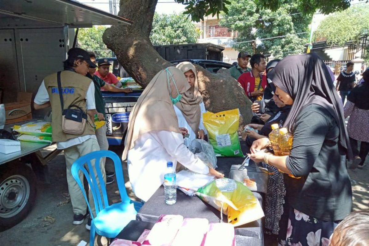 Bantuan beras cadangan pangan di Mataram siap disalurkan