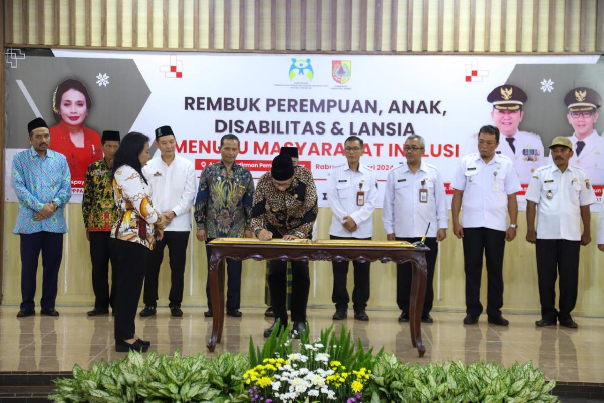 Menteri PPPA dukung pakta integritas stop perkawinan anak di Jember