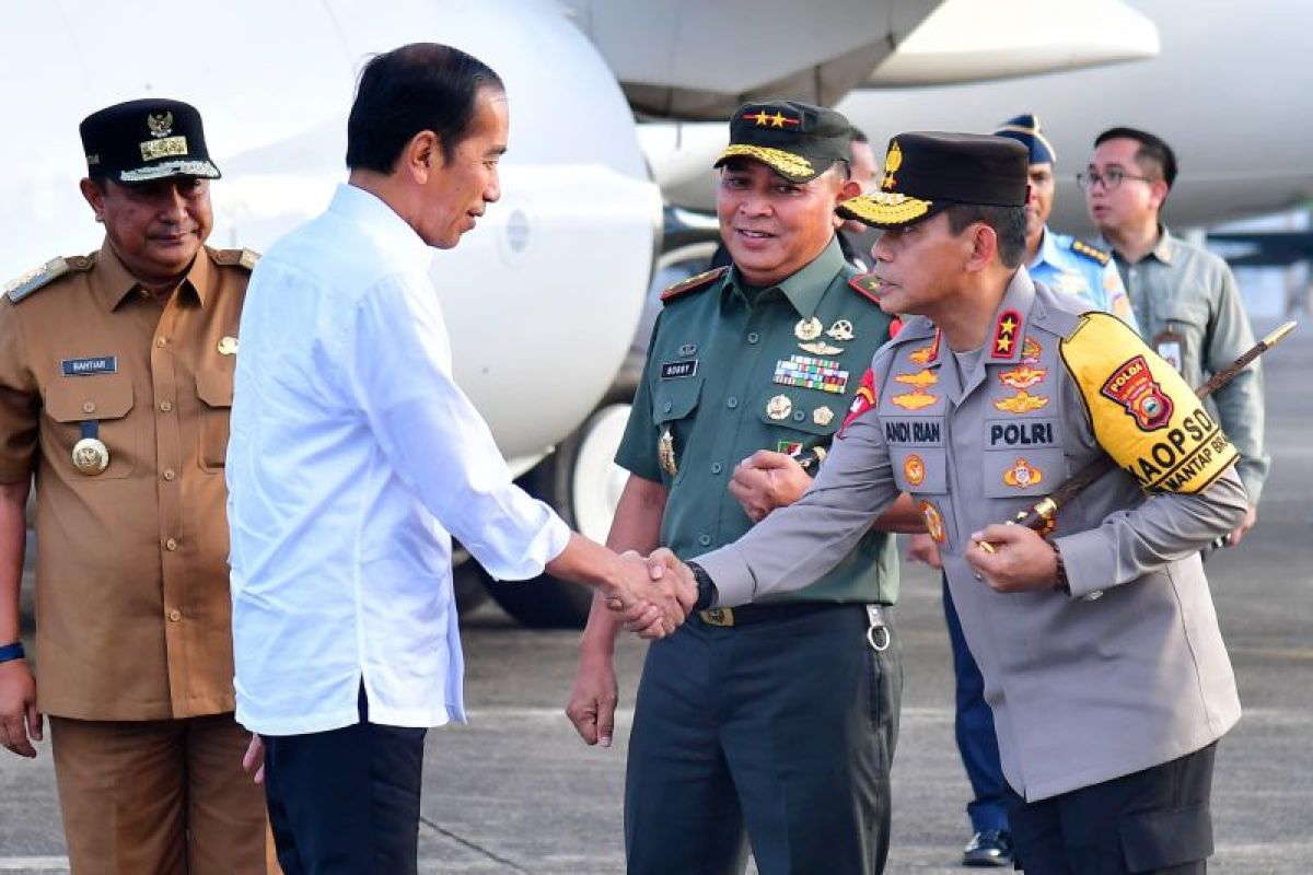 Kapolda Sulsel memastikan kunker Presiden Jokowi berjalan lancar