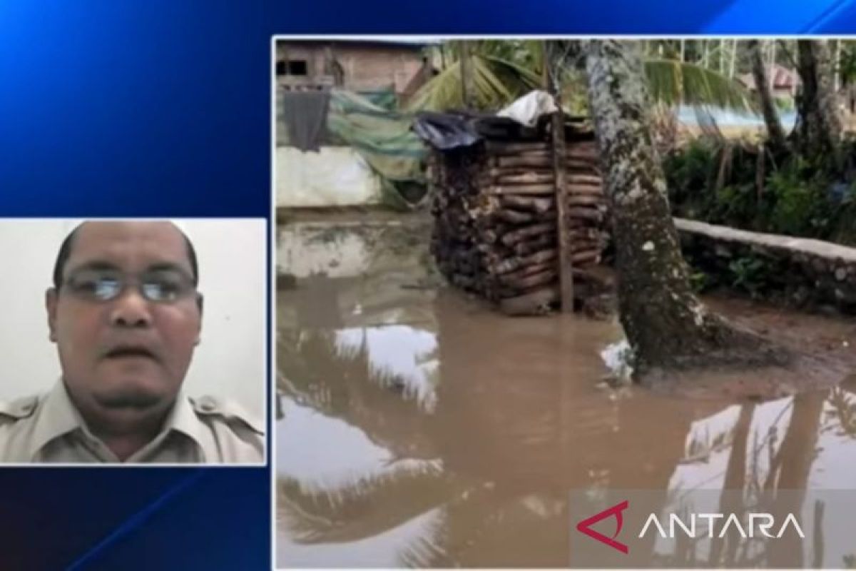 218 korban banjir Padang Lawas Sumut sudah kembali ke rumah