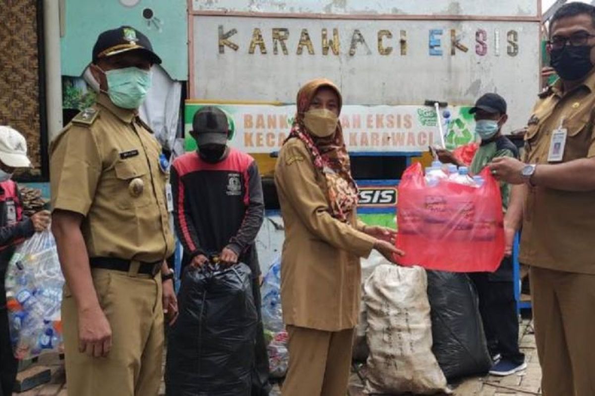 Program Sedekah Sampah Kota Tangerang kumpulkan 674,47 kg sampah