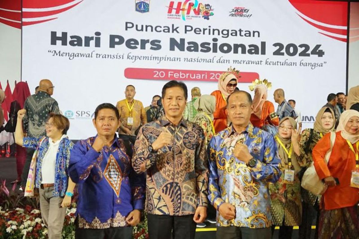 Pj Bupati Barito Utara hadiri puncak HPN 2024