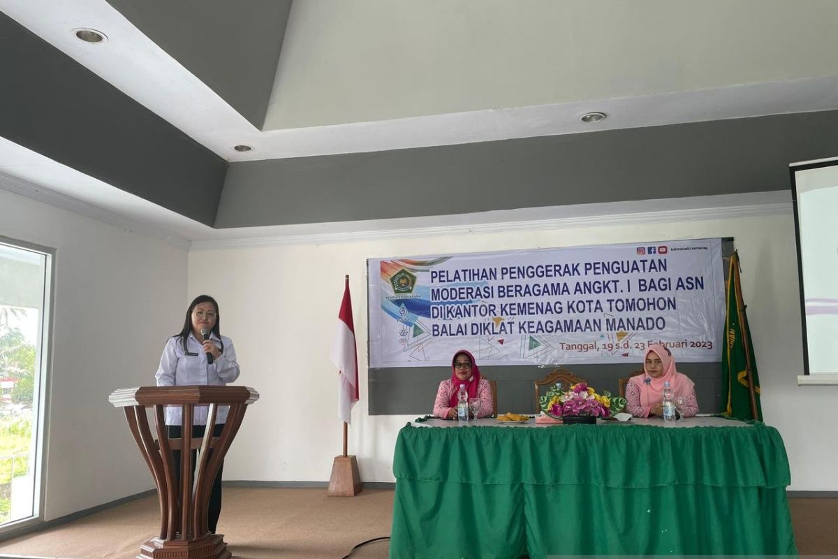 Kemenag kuatkan moderasi beragama di Tomohon Sulut