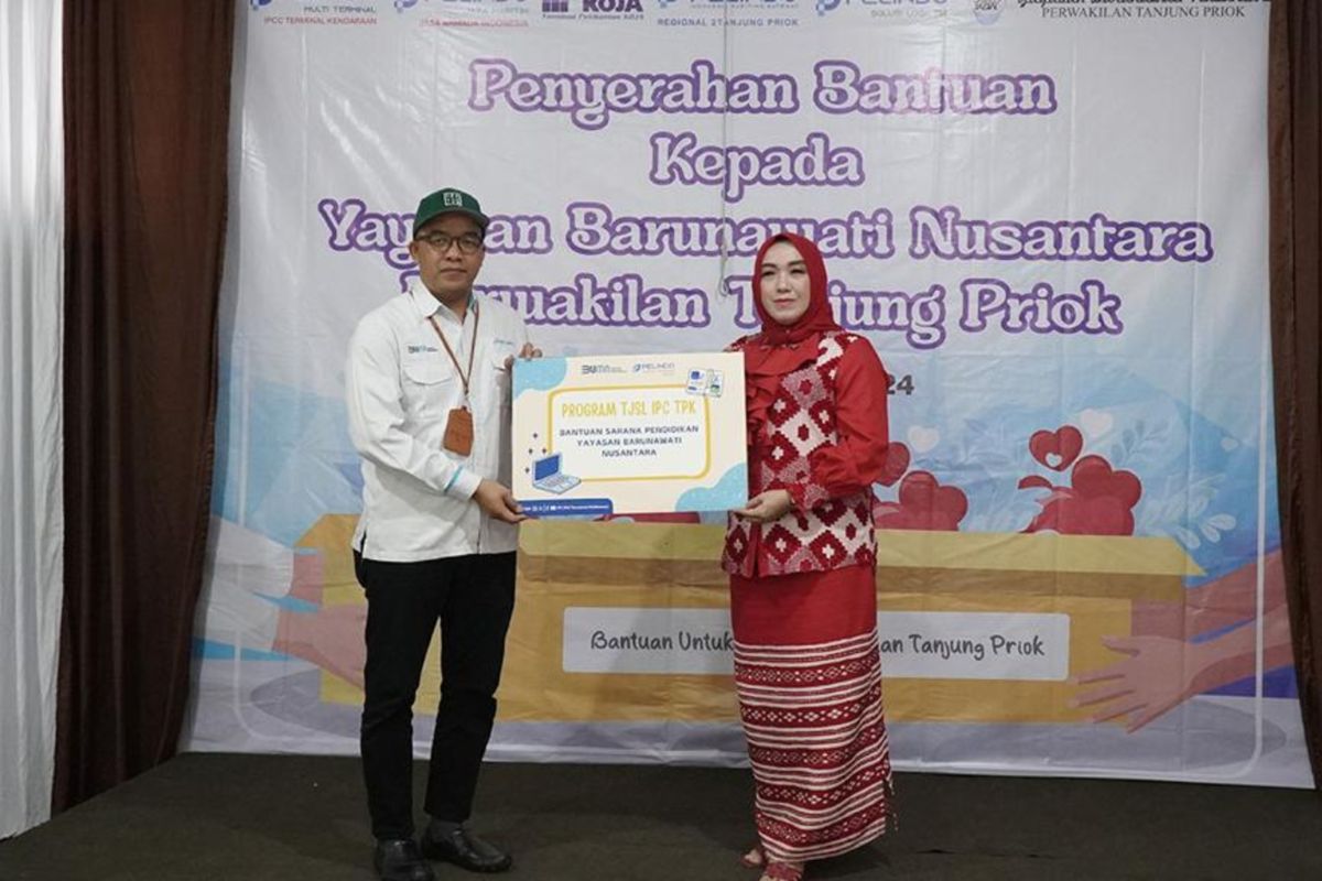 IPC TPK Tanjung Priok dukung pendidikan warga sekitar wilayah usaha