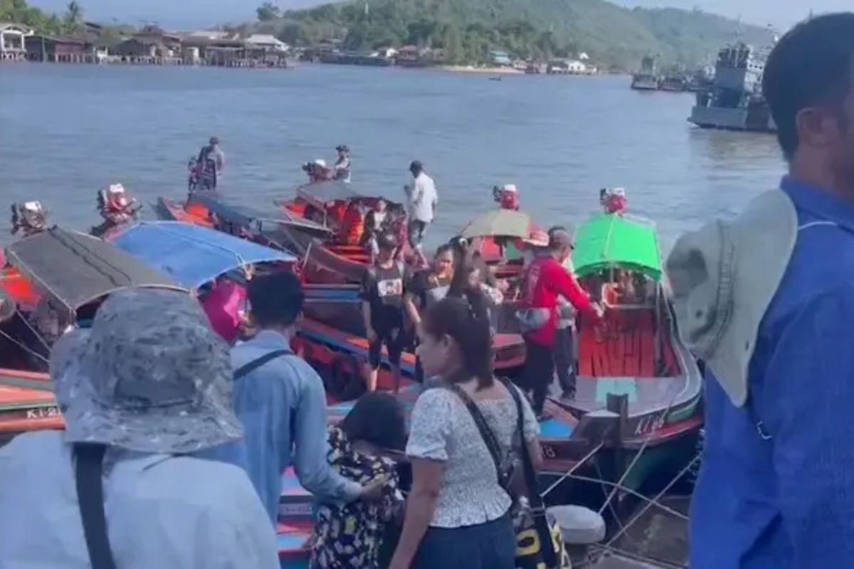 Wamil warga negara Myanmar memicu naiknya migran ke Thailand