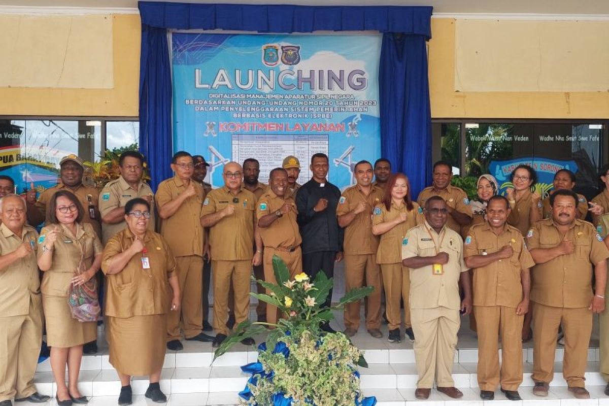 Pemkab Sorong minta pimpinan OPD dukung penerapan SI-ASN