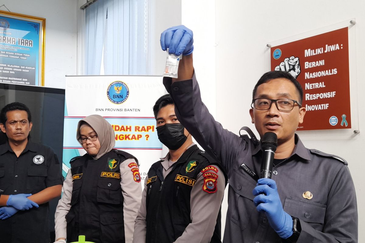 BNN Provinsi Banten tangkap kurir sabu yang dikendalikan dari Lapas Tangerang