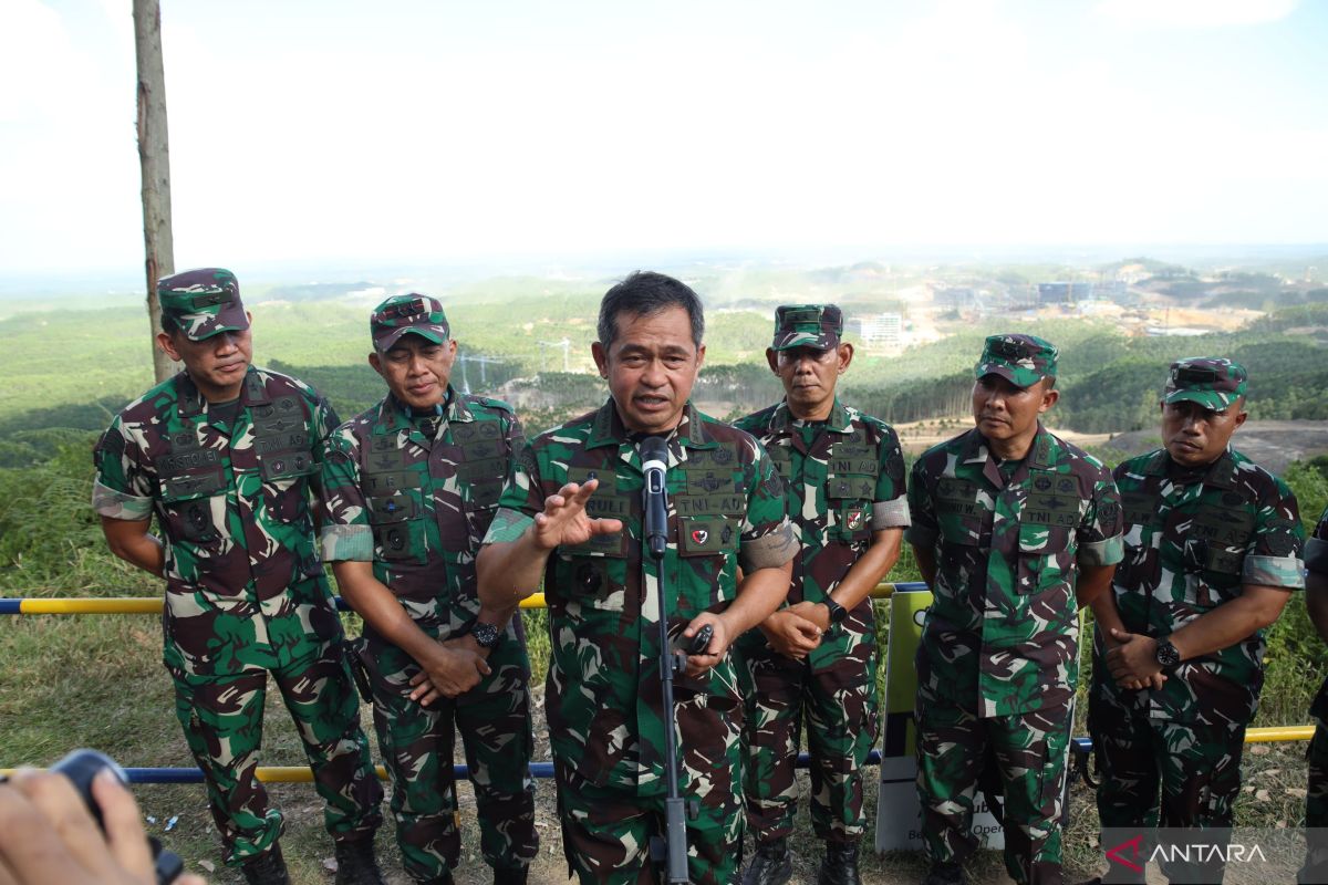 Kasad ungkap rencana menempatkan 18 satuan TNI AD di IKN