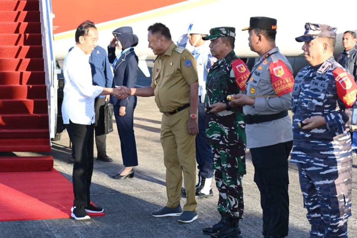 Selepas Makassar, Presiden Jokowi lanjutkan kunjungan kerja ke Manado