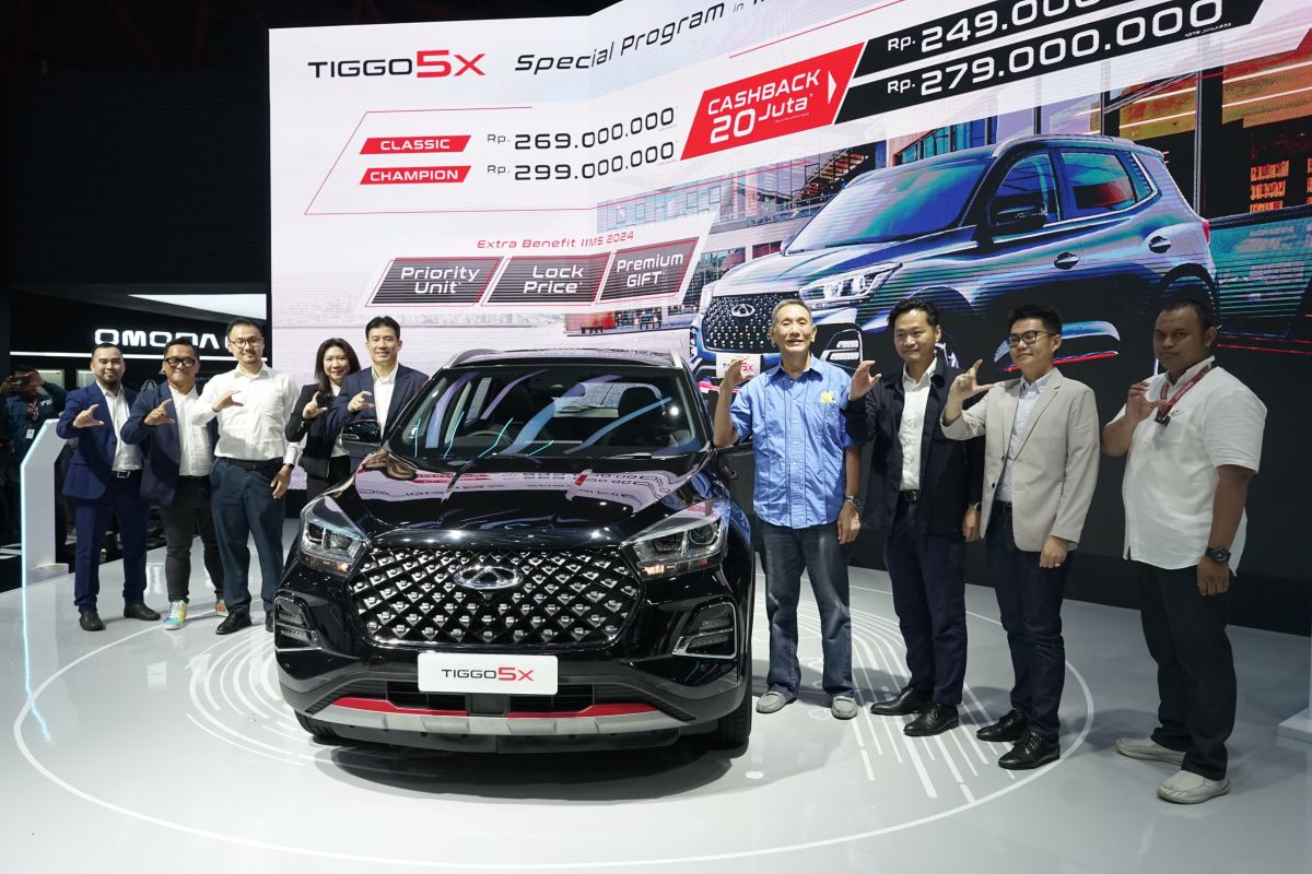 Chery luncurkan mobil baru TIGGO 5X di pasar Indonesia
