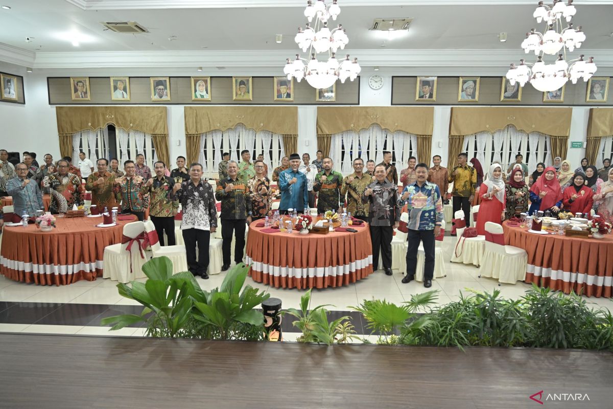 Pisah Sambut Danlanud Sutan Sjahrir, Gubernur Mahyeldi Berharap Sinergitas Forkopimda Sumbar Terus Meningkat