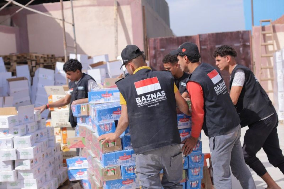 Baznas, KBRI Cairo coordinate to support public kitchen in Rafah