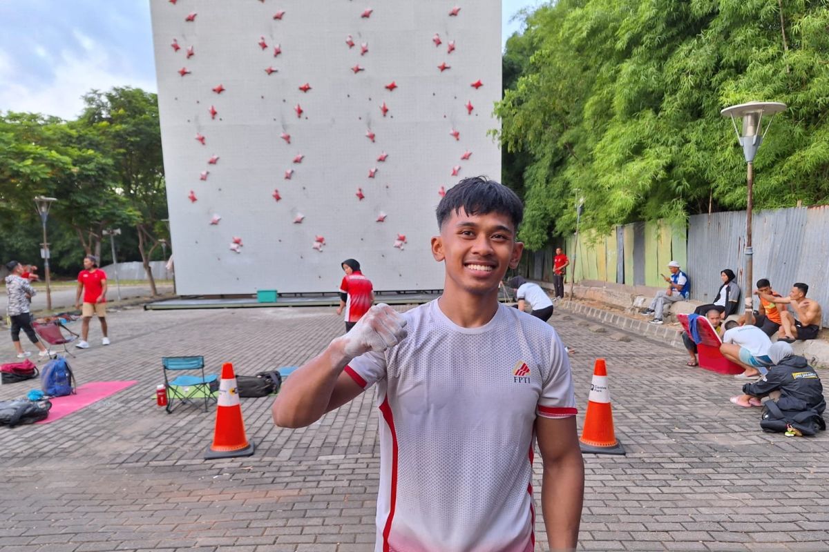 Rahmat Adi akan maksimalkan IFSC World Cup sebelum Olimpiade