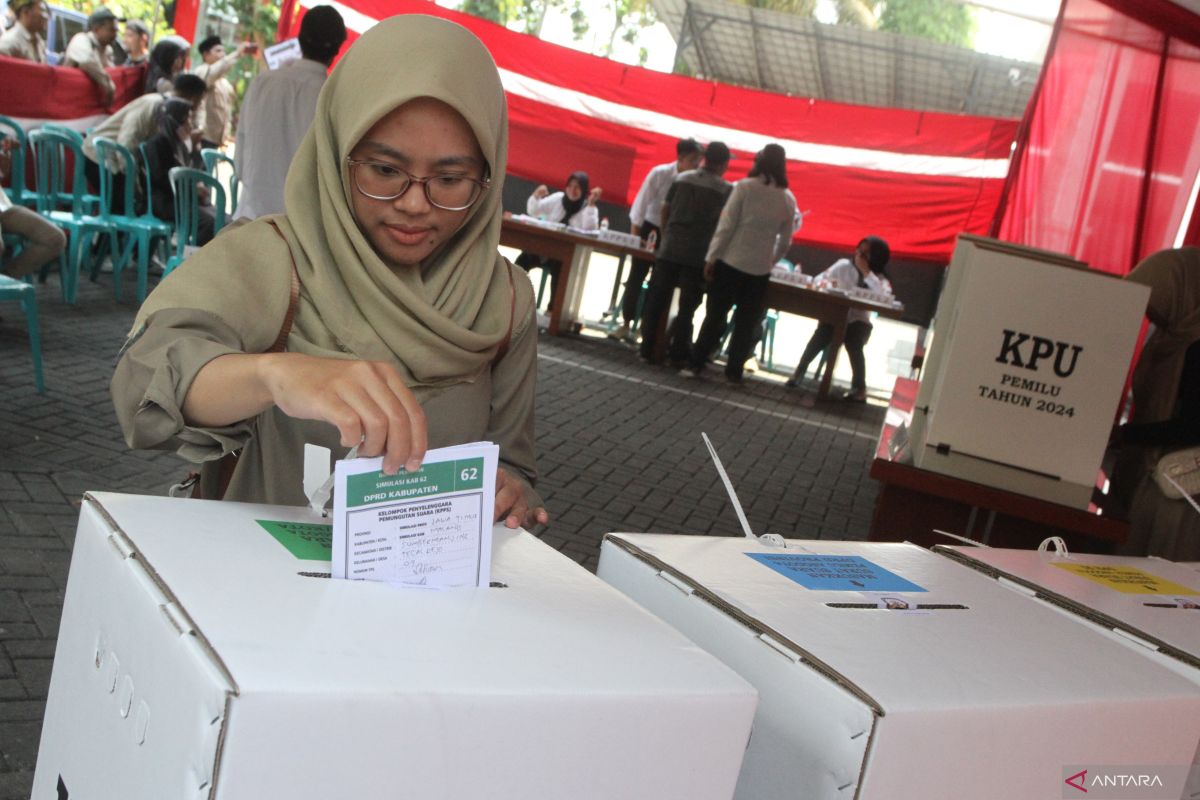 Lima TPS di Kabupaten Malang lakukan pemungutan suara ulang