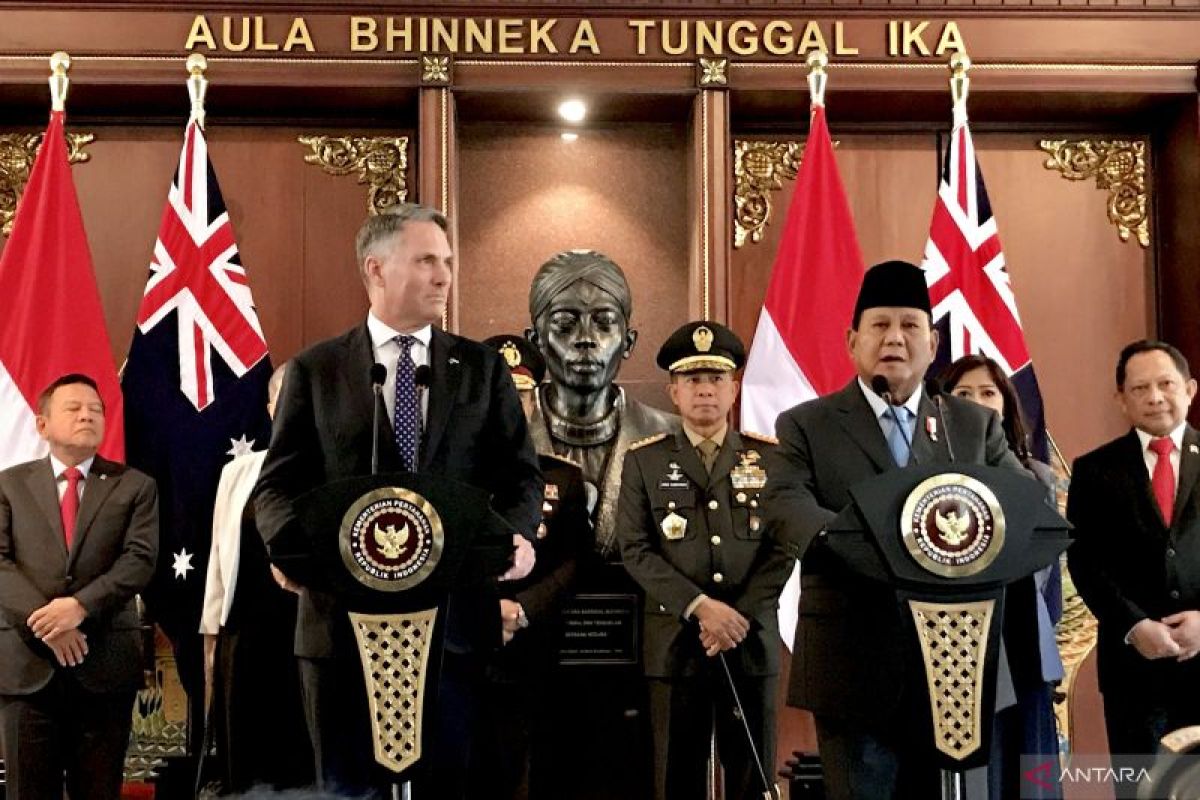 Wakil PM Australia temui Prabowo sepakat teken kerja sama pertahanan