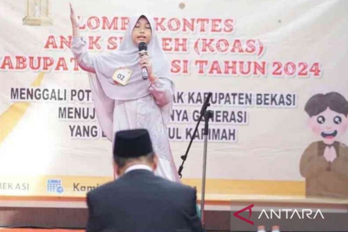 Pemkab Bekasi gelar Kontes Anak Saleh 2024 bentuk generasi akhlak terpuji