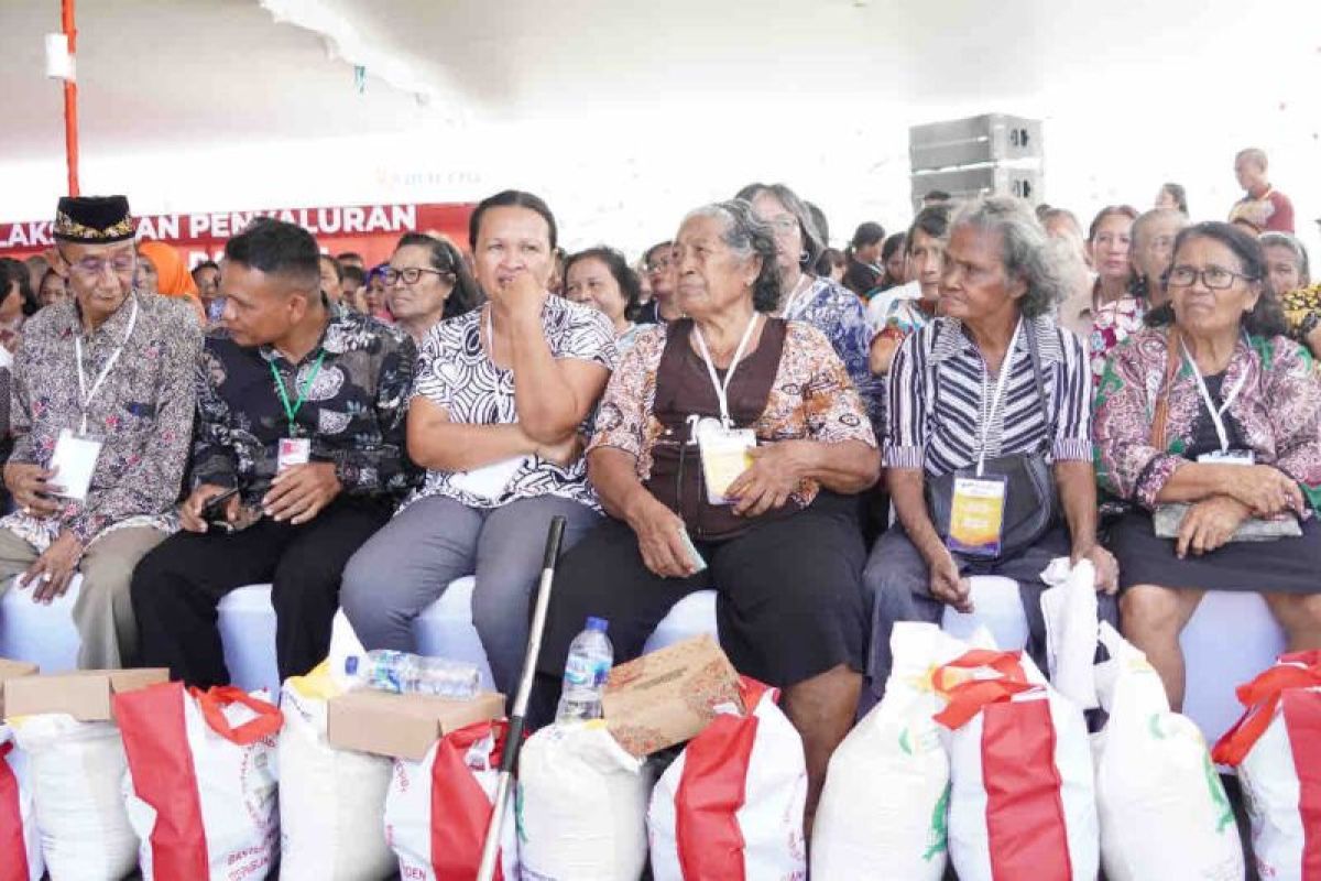 Bantuan pangan beras 10 kg di Sulut menyasar 1.003 KPM