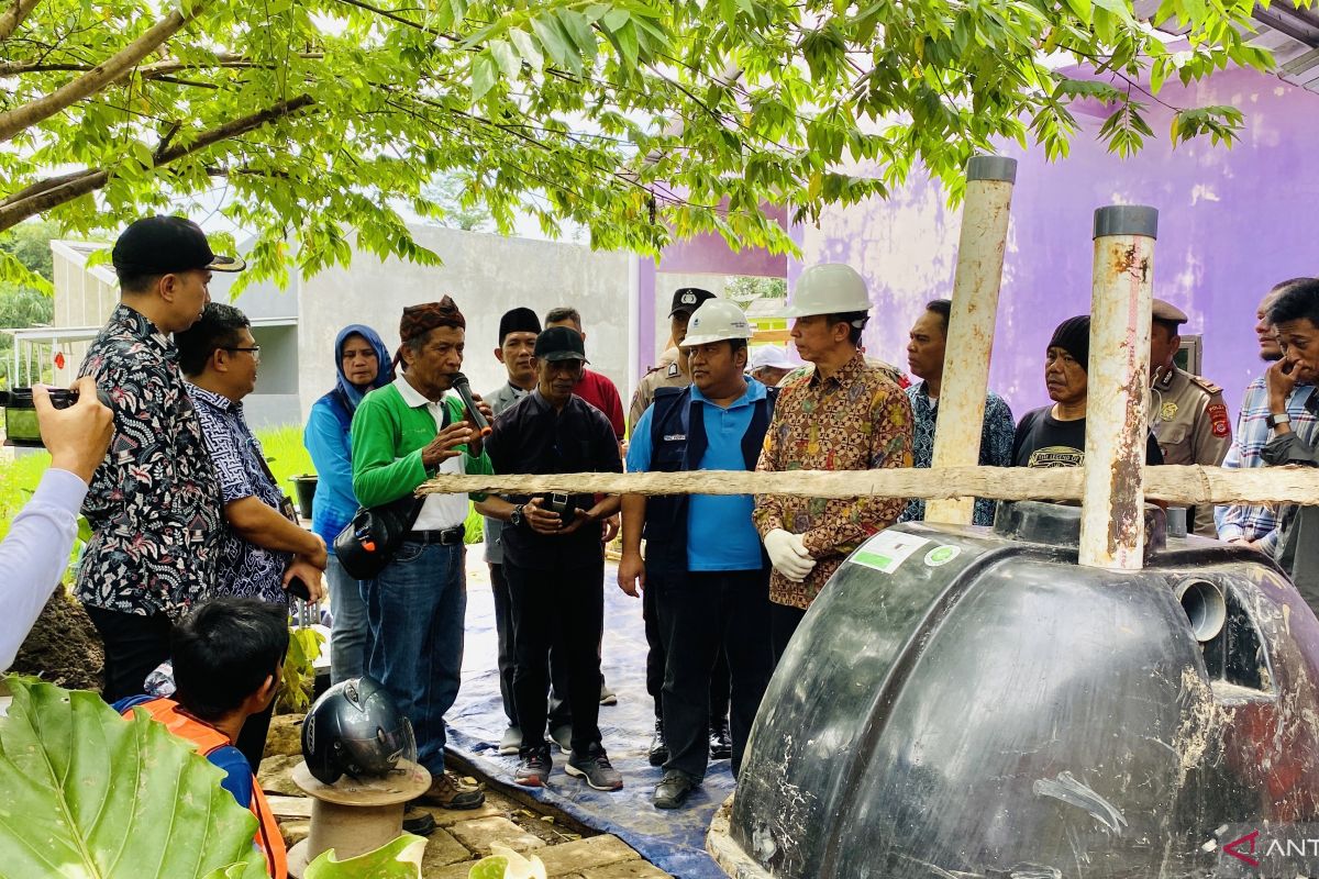 Pemkot Bogor bangun 82 unit tangki septik komunal untuk 191 KK di Cikaret