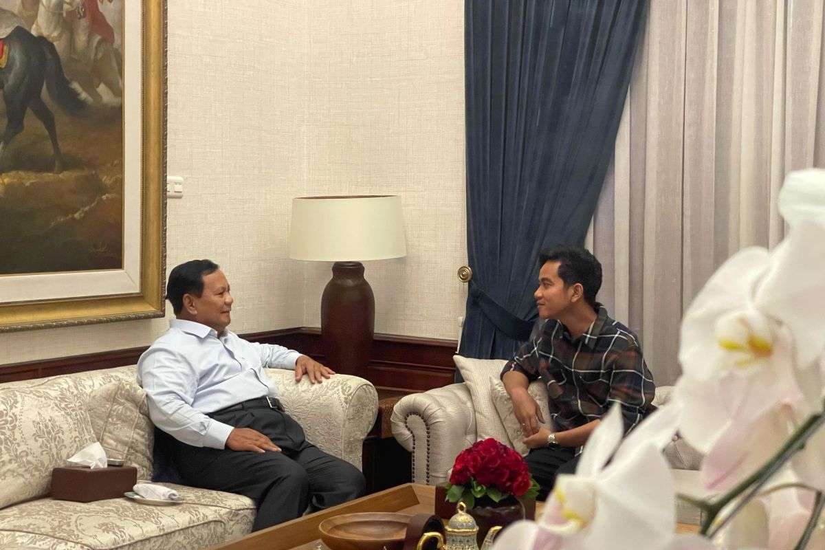 Pertemuan 30 menit Prabowo dan Gibran di Kertanegara