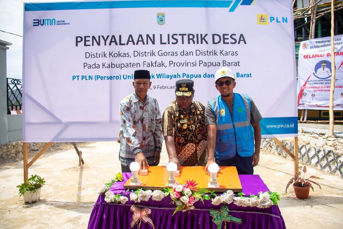 PLN Papua maksimalkan upaya melistriki pulau terkecil