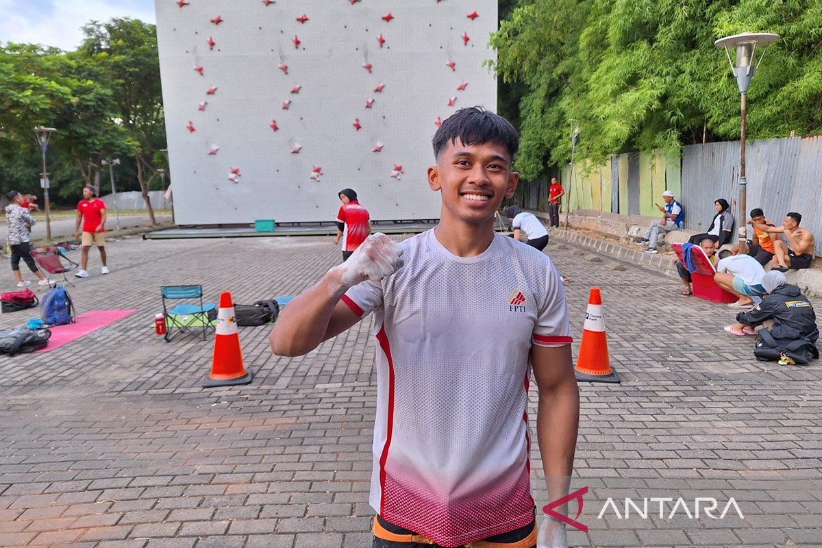 Rahmat Adi akan maksimalkan IFSC World Cup sebelum turun di Olimpiade