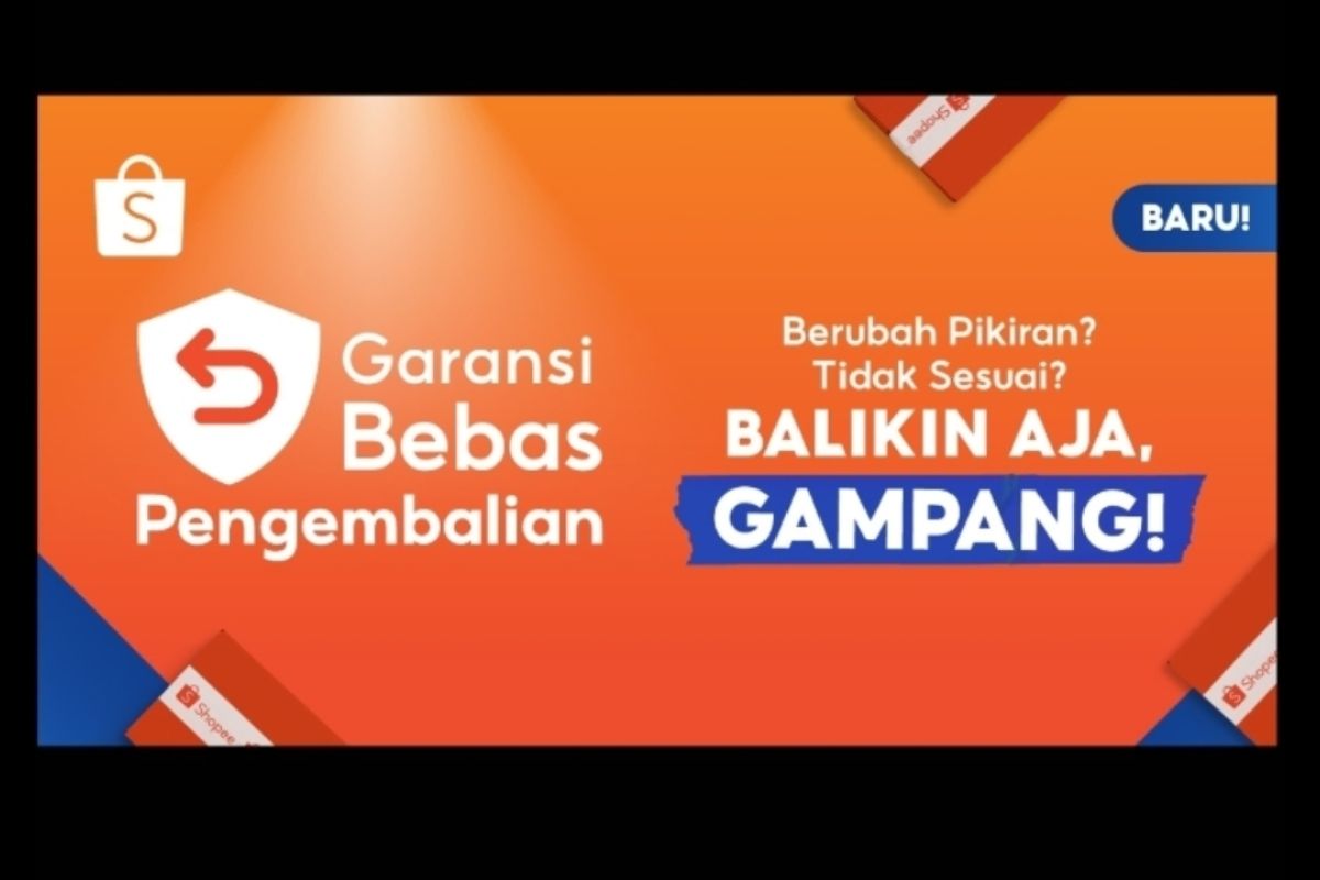 Cara mudah klaim “Jaminan Retur Gratis” di Shopee