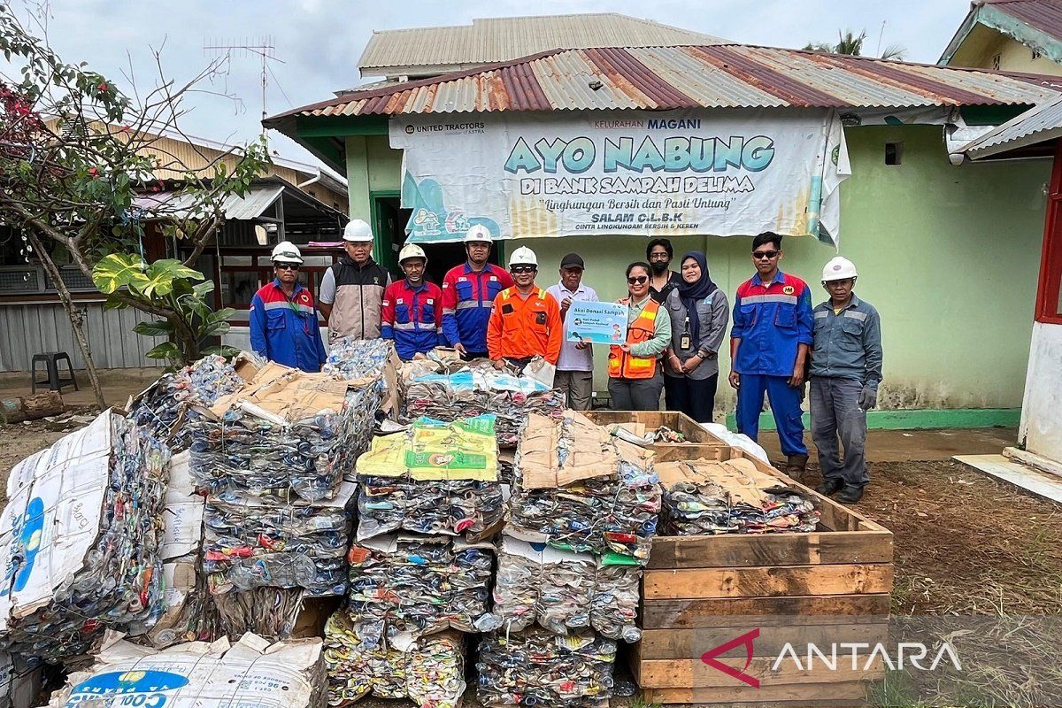 PT Vale donasi 2.000 kg sampah terpilah ke Bank Sampah